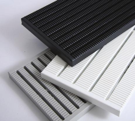 Natare GPM Grating Virtually indestructible grating Our GPM grating is available as an option for all of our perimeter gutter systems.
