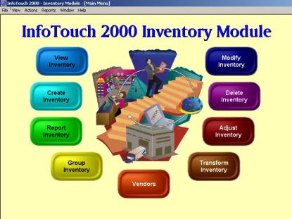 The Inventory module allows you to quickly identify and manage your inventory. Features that you can elect to use include: Up to ten price levels per inventory item Global change capability.