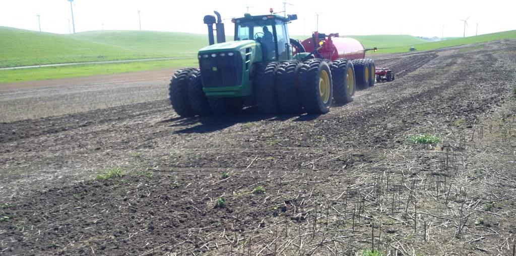 MORE LAND APPLICATION PICTURE: LysteGRO Land Application Equipment on Solano County farmland (2017) The use of biosolids provides a valuable renewable source of nutrients and soil structure