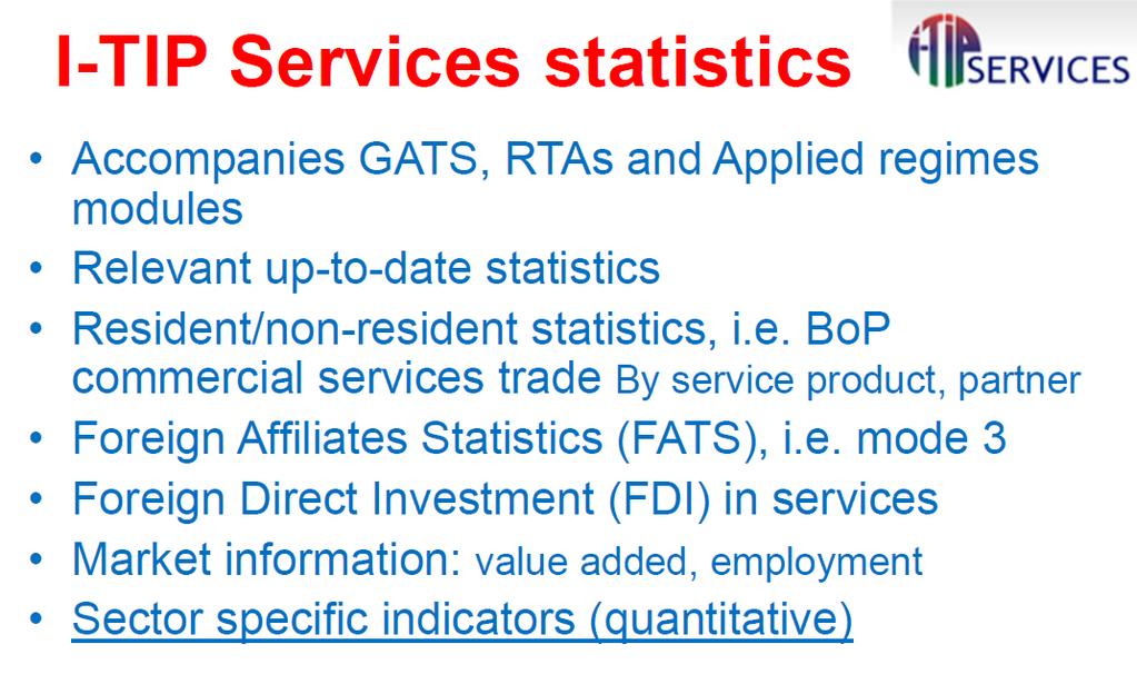 WTO Services