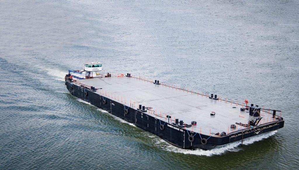 SUITABLE FOR Delousing operations Installation and maintenance Feed Barge Solution Accommodation WORKSPACE STAN PONTOON SERIES DAMEN STAN