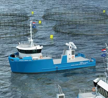 They can support a wide range of aquaculture operations, such as delousing, harvesting, transporting, maintenance and installation operations.