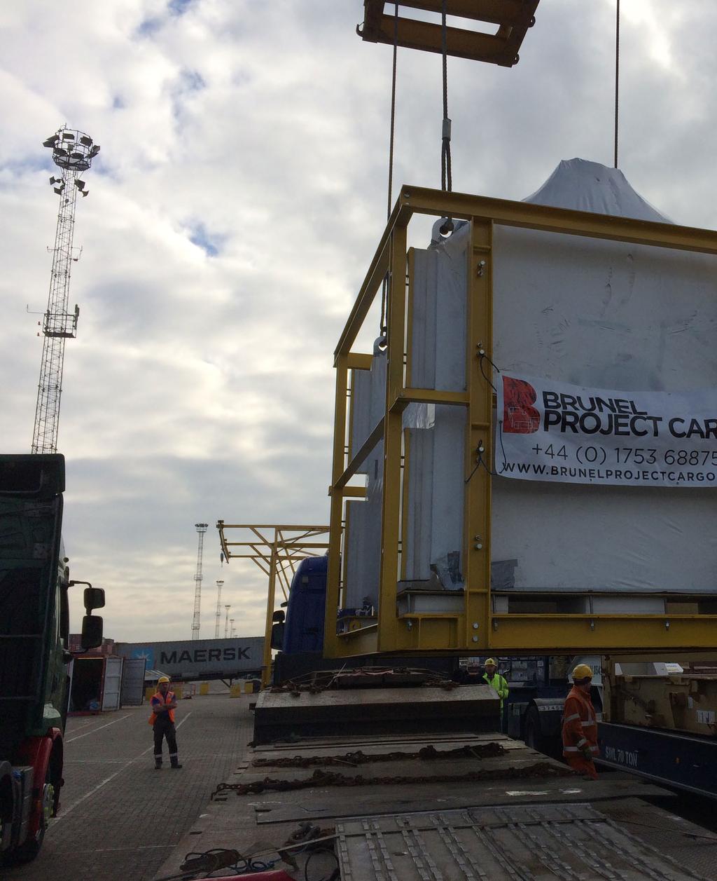 Brunel Project Cargo is the specialist projects and heavy lift division for the Brunel Group of companies, and was established to provide innovative and bespoke customer centric project cargo