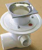 Aluminium Floor Outlets - Materials Care, Maintenance, Installation & Specifying/Ordering Maintenance The bodies of Harmer Floor Drains have a smooth polyester coating which prevents adherence of