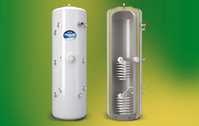Range Tribune HE Renewable Energy Unvented Cylinders the Perfect Partner for Aeromax Air Source Heat Pumps To maximise benefits of using the Aeromax Air Source Heat Pump we strongly recommend the use