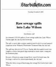 Sewage Discharge into Coastal Areas Prior to 1977, sewage was discharged into restricted area of Kaneohe Bay Severely damaged the reefs Sewage Discharge into Coastal Areas Also raw sewage discharged