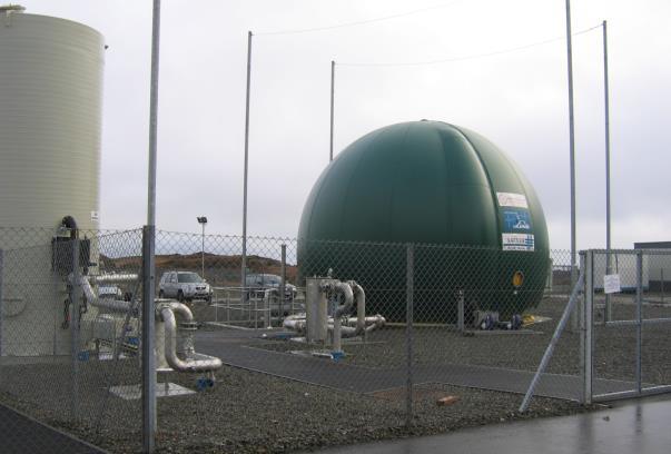 Biogas Biogas has a composition of 55-70% of methane, with the higher concentrations in the wet digestion systems Upgrading needed if it is to be used to create a source of income