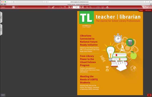 TEACHER LIBRARIAN DIGITAL MEDIA DIGITAL EDITION Digital Teacher Librarian includes all ads just as they are in the print magazine except that URLs become live links.