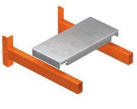 The most commonly used are: L-2C galvanised shelves Metal