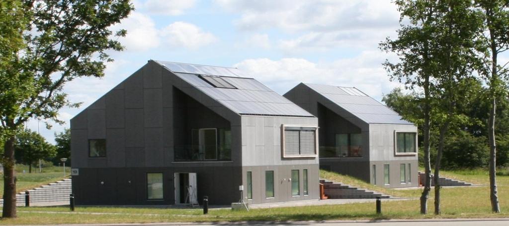 ENERGYFLEXHOUSE General description Institute/organisation: Main objective of the test facility EnergyFlexHouse consists of two, two-storied, single-family houses with a total heated gross area of