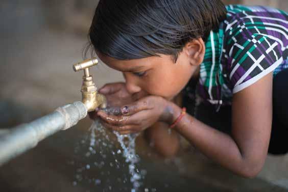 people with hygiene We work across 11 states of India We currently intervene in 58