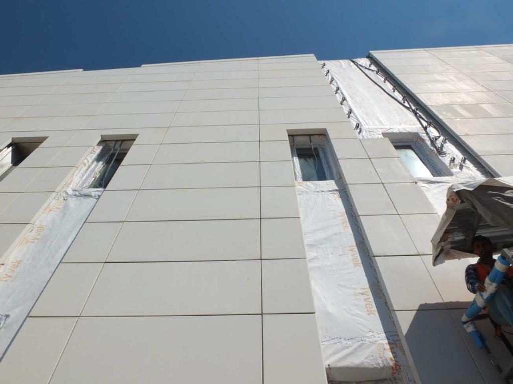 Primary reason of the selection of Fibro-T, self-cleaning concrete panels is its ambient conditions.