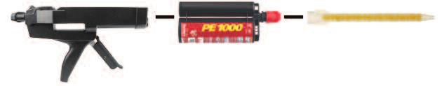 PE1000+ PRODUCT INFORMATION ORDERING INFORMATION PE1000+ Cartridges Cat No. Description Std. Carton Pallet 0500SD PE1000+ 13 fl. oz.