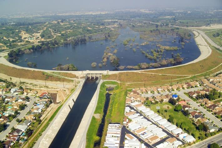 Increase Conservation Pool behind the Whittier Narrows Dam WND is flood control project built by Army Corps 1957.