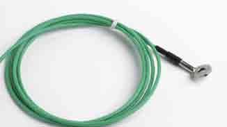 0 m/20 ft Washer Thermocouple Screwed directly to large heavy metal substrate. PTFE-insulated cable. Maximum 265 C/509 F.