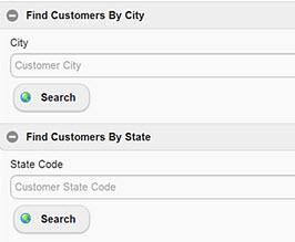 customers by city or state code. Viewing Orders - In Release 3.1.