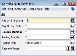 This notation "moves the liability" by creating a received purchase order for the Wells Fargo vendor.