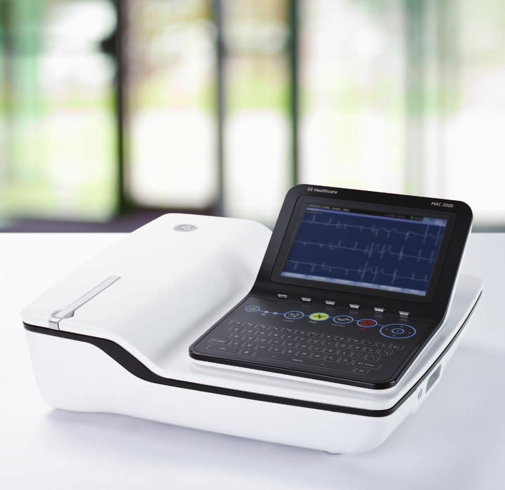 smart. MAC 2000 Complex hospital environments demand simple solutions. Equipment that simply works, every time. Technology that delivers clear, accurate data in simple ways.