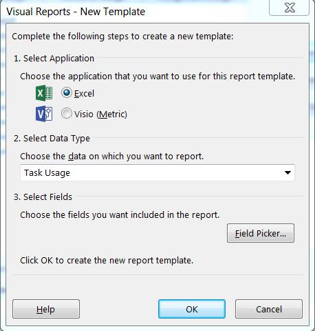 Or, if you would like the report in Visio, simply un-tick the Excel tick box and the report will be provided in the Visio format, assuming that you have the Visio