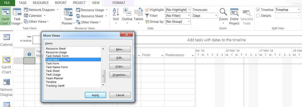 From the title of the current Work Sheet to a visible View Bar, identifying and providing access to an array of Work