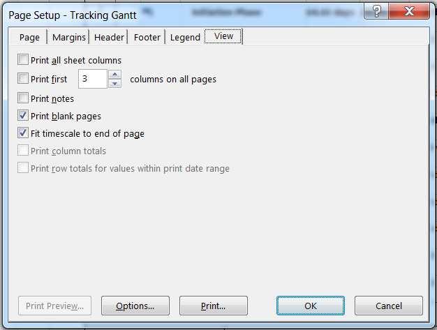 You may now want to customise the page prior to printing. Select Page Setup and tick or untick your options. It is recommended to un-tick Print black pages.