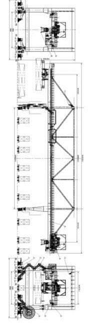 Rail Unloading/Loading Wide-span gantries Ground crew safety Buffer slots,