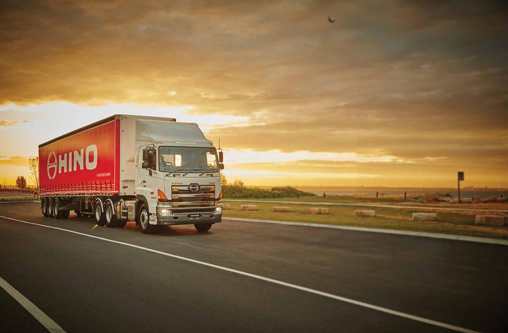 MORE SUPPORT, MORE SOLUTIONS, MORE FOR YOU. The day you purchase your famously reliable Hino truck is not the end of our relationship, it s only the beginning.