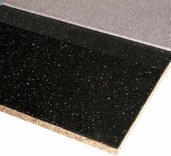 2 Impact Sound Insulation Mat 3 Screed or other subfloor 1 Carpet 2 Impact Sound