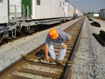 Rail Safety Inspections - Track Annually check all main line, siding and yard tracks Inspections are conducted by