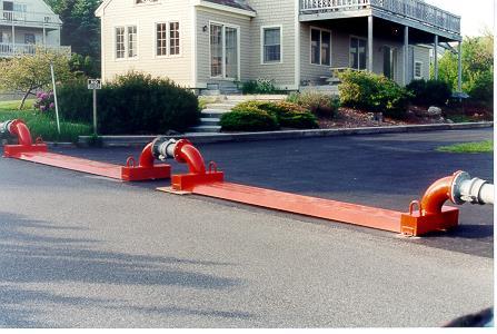 Road ramps - keeping traffic moving Discharge flow travels through the