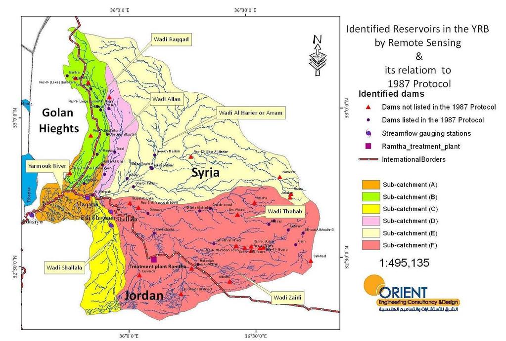 Trans boundary Issues Source: El-Naser, Hazim Water Issues in