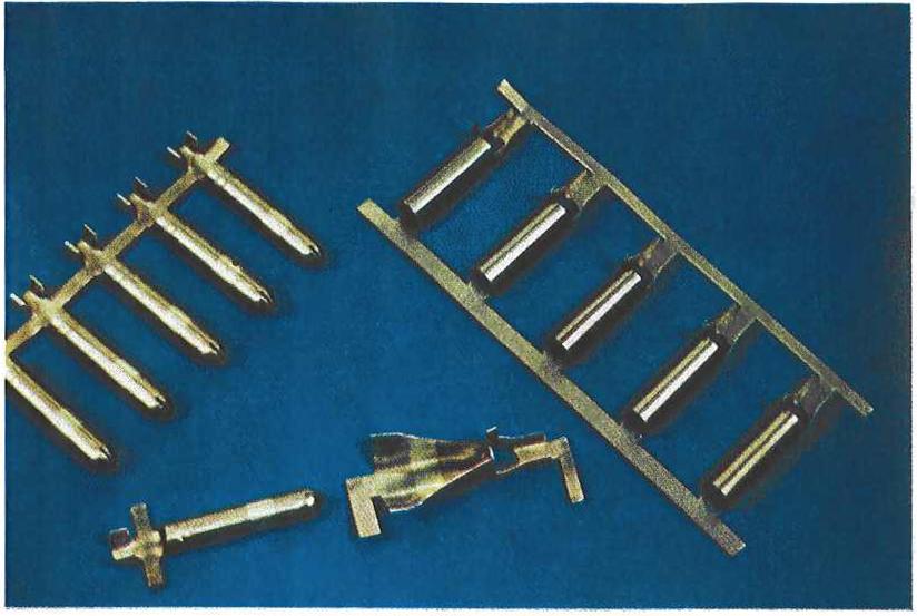 Fig. 3 Connectors for truck anti-brake locking circuitry require gold contacts for resistance to oxidation and corrosion.