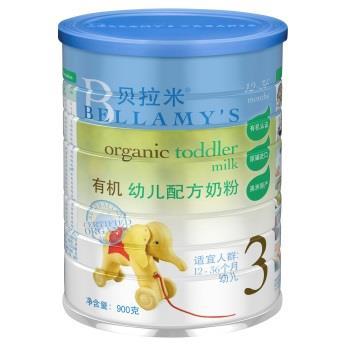 Bellamy s infant formula range Only certified organic infant formula produced in Australia Three infant formula products: Step 1: Infant formula suitable from birth to 12 months Step 2: Follow on