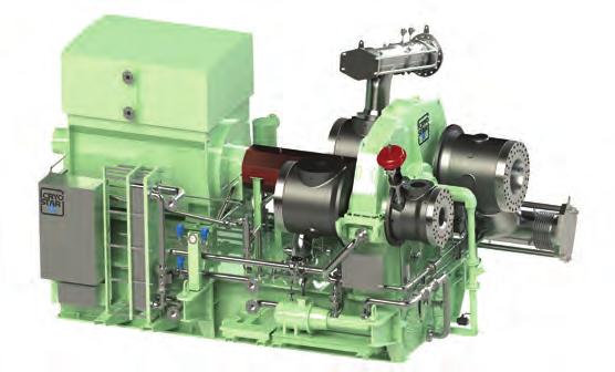 Lube oil and seal gas system (25 to 45 Nm 3 /h of N 2 consumption) Motor with medium voltage requirement PREVENTATIVE MAINTENANCE 2
