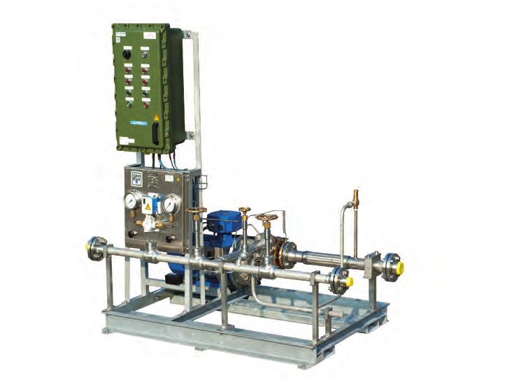 Once the LNG is pressurized, it is sent to the vaporizers before being injected into the grid.