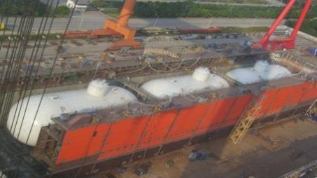 LNG bunker vessels Cargo handling