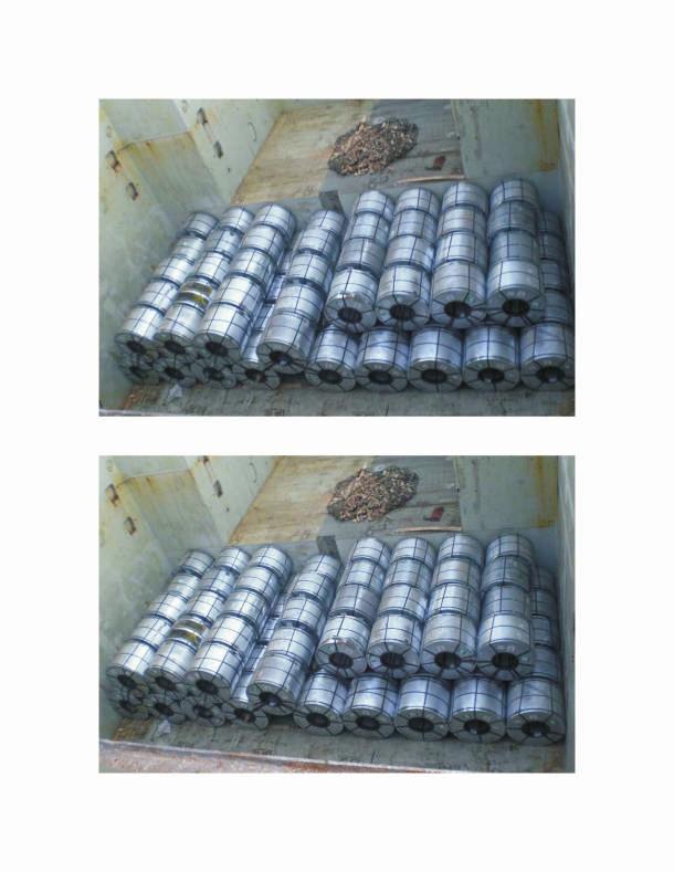 051 cbm) and steel coils weighing 1346 mt and 8 nos of tanks weighing 178 mt / 3034 cbm for Mombasa & Dares-Salaam respectively.