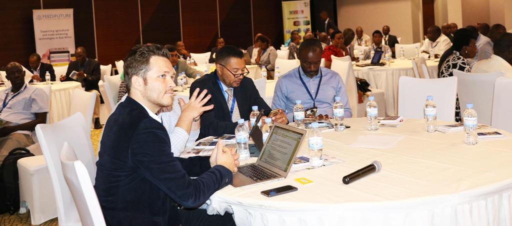Facilitation Forum in Kigali, Rwanda. The forum brought together over 90 sellers and buyers of rice and other grain commodities from the Eastern and Southern Africa nations.