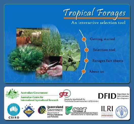 Way forward Adoption of sown forages in developing countries in the tropics can be enhanced by: Provision of germplasm for selection and breeding Looking for new genotypes adapted to climate change