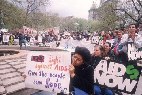 The emerging AIDS epidemic in the 1980's sparked demand for faster review times AIDS protesters demanded shorter review times AIDS activist group ACT UP!