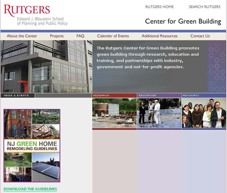 Rutgers Center for Green