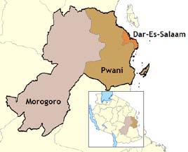 Eastern Figure 21: Eastern s Eastern is located along the coast, bordering the Indian Ocean and is made up of three regions: Dar es Salaam, Pwani and Morogoro.