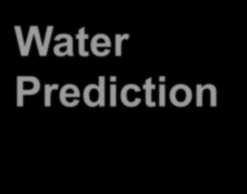 Prediction Precipitation Evaporation Snowmelt