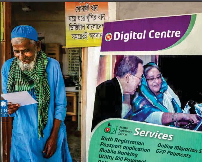 Digital Centres The Digital Centres ensure that the underserved such as rural women, people with disabilities and the elderly regardless of their literacy and ICT literacy - can access vital