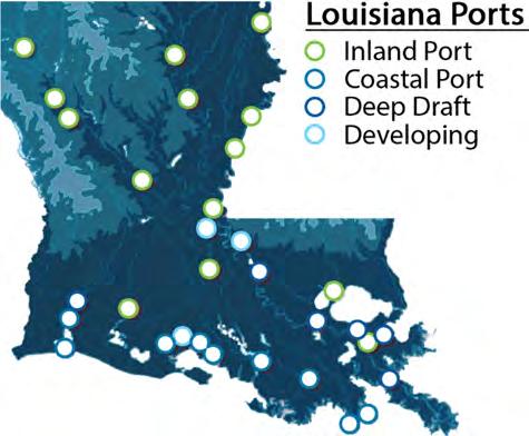 Chapter 3: Florida Seaport & Intermodal Freight Systems: Statistics, Trends, and Conditions Geographically, the Port of Gulfport offers proximity to inland locations adjacent to the Mississippi