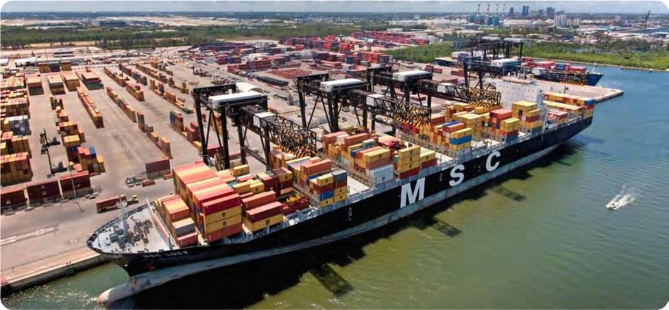 Chapter 3: Florida Seaport & Intermodal Freight Systems: Statistics, Trends, and Conditions Port Everglades is a Strategic Intermodal System (SIS) Hub Source: Florida Ports Council and Port