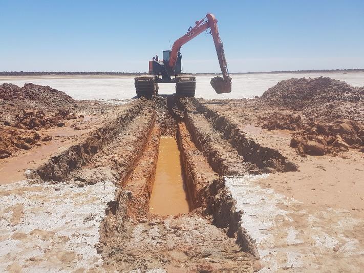 Subsequent to the Lake Wells Scoping Study, Salt Lake has focussed comprehensive exploration at the Southern end of Lake Wells, a likely site for a Pilot Plant.