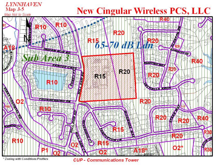 REQUEST: Conditional Use Permit (communication tower) 4 November 10, 2010 Public Hearing APPLICANT: NEW CINGULAR WIRELESS PCS,LLC PROPERTY OWNER: VIRGINIA BEACH SCHOOL BOARD STAFF PLANNER: Ray Odom