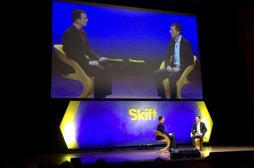 STAGE Q&A SPONSORSHIP During Skift Forum, panels will be concluded by asking the audience to submit