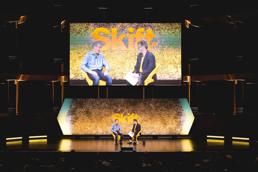 Earn coveted brand exposure at the conclusion of high level speaking engagements onstage at Skift Forum